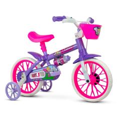 Bicicleta Infantil Aro 12 Violet Nathor