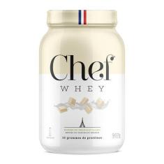 Chef whey protein zero lactose chocolate branco 907g