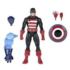 Boneco de ação U.S. Agent, 15 cm, 1 acessório, 2 peças Build-A-Figure