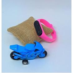 Kit Relógio Infantil Digital Led Prova água Esportivo Bracelete Silico