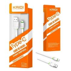 Cabo USB Tipo C 2.4A KD-TC30 - Kaidi