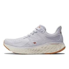 New Balance Fresh Foam X 1080 V12 Tênis de corrida feminino, Libra/Cinza Violeta/Tabaco, 34