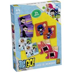 Jogo da memória Teen Go Titans
