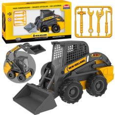 Trator Brinquedo New Holland Construction Mini Carregadeira L330 Usual