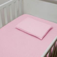 Lençol 2 PEÇAS Para BERÇO Comum e Padrão Americano Liso PERCAL 180 FIO