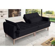 Sofá Cama Rivieira 2,30m-preto
