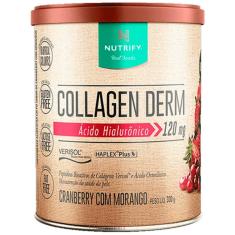 Nutrify Colágeno Collagen Derm Sabor Cranberry Morango 330g