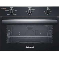 Continental Forno de Embutir Elétrico OC4EM Preto 50 Litros com TOPLimpaFácil 1575W Embutir 45x56x53 cm 18,9 kg
