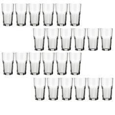 24 Un Copo Vidro Suco Agua 340ml Bristol Cristal Luxo Nadir