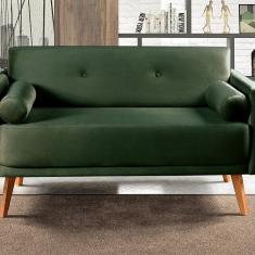 Namoradeira Moderna Decoração Sala, Varanda, Recepção Luma Verde