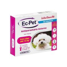 Medicamento Ec-Pet Chemitec para Cães até 10kg