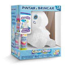 Pelucia Para Pintar E Brincar Dinossauro Borrife Para Colorir Acrilex