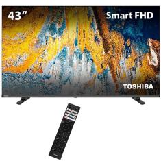 Smart Tv Qled 43 Toshiba 43v35ls Full Hd Wi-fi E Bluetooth Com Conversor Digital