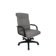 Cadeira Diretor para Escritório Linha Itália Cinza - Design Office Móv