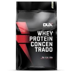 Whey Protein Concentrado Chocolate Branco Refil 1.8kg – Contribui Para o Ganho Muscular Hipertrofia – Dux Human Health
