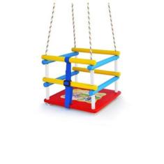 Balanço de madeira para Bebê Junges