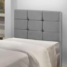 Cabeceira Estofada Cama Box Solteiro 0.90 Julia Veludo Shop das Cabece