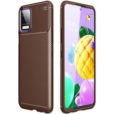 Capa Capinha Fibra De Carbono Anti Impacto Case Para Lg K52