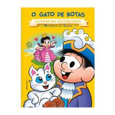 Livro - Turma da Mônica - Clássicos Ilustrados - O Gato de Botas