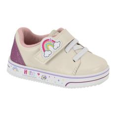 Tênis Menina Bebe Molekinha 2131.1125 Tiras Duplas Aderentes-Feminino
