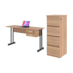 Kit Gaveteiro e Escrivaninha Miuthu Montana