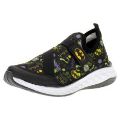 Tênis Infantil Slip Batman Via Vip - W9009bt