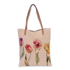COTT N CURLS Tulipas – Carteiras de pulso para mulheres, bolsas transversais, sacola, bolsa de livros, bolsa transversal, bolsa para celular, Off-white