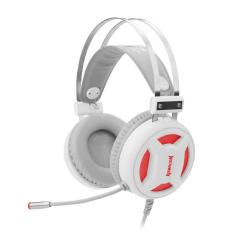 Headset Gamer Redragon Minos Lunar H210W Surround 7.1 USB - Branco 