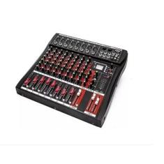 Mesa De Som Bluetooth Usb Mixer Mp3 Digital 8 Canais Le711 - LELONG