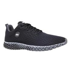 Tenis sports ghost 2 malha mesh espumado tecido 6035 - ASC, Preto, 34