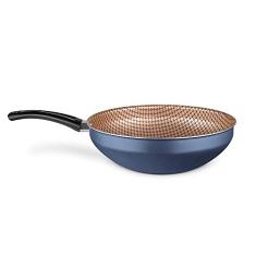 Wok Antiaderente Azul Flora N 28 Mta cód. 9163
