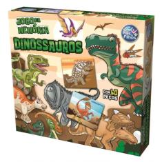 Jogo Da Memoria Dinossauros - Pais E Filhos