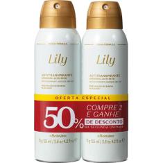 Kit  Desodorante Antitranspirante  Lily - Boticário