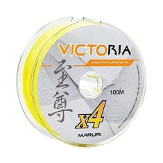 Linha Multifilamento Maruri Victoria 4X 100 Metros - Várias Espessuras e Cores