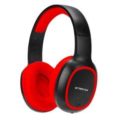 Fone de Ouvido Bluetooth ELG EPB-MS1RD - com Microfone - Entrada para Micro SD - Preto e Vermelho