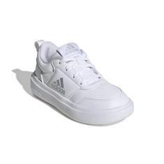 adidas Park St Tênis, Branco/Prata Metálico/Branco, 17