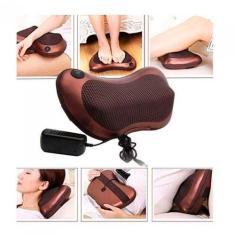 Travesseiro Massageador Eletrônico Perfeito para Relaxamento de Pescoç