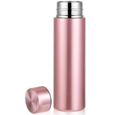 Irenare Mini garrafa de água de 142 g, mini bolsa térmica de aço inoxidável, garrafa de água, linda garrafa à prova de vazamento, mantém a bebida fria e quente para mulheres (rosa, 1 peça)
