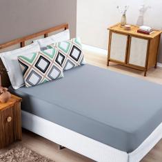 Jogo De Cama Malha Queen Quality 03 Peças - Harmony