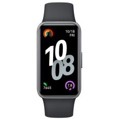 Smartwatch Huawei Band 10 Preto, com Pulseira em Fluoroelastômero, Bluetooth