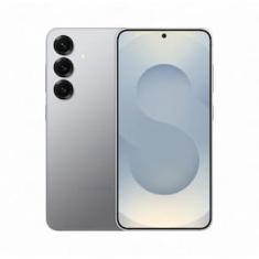 Smartphone Samsung Galaxy S25 5G Prata 256GB, Tela de 6.2", 12GB RAM, AI Inteligência Artificial, IP68, Processador Snapdragon 8 Elite e Câmera Tripla