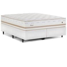 Cama Box King Herval Irland, Molas Maxspring , 72 x 193 x 203 cm