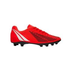 Chuteira Campo Penalty Lider Y-3, Vermelho, Preto, Branco, 44