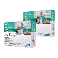 Kit 2 Comfortis Antipulgas Cães E Gatos 560mg