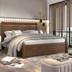 Cama Casal Madri Espresso Móveis Canion