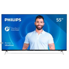 Smart TV LED 4K UHD 55'' Philips, 3 HDMI, 2 USB, Wi-Fi, Bluetooth - 55PUG7625/78