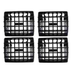 Kit Difusor Saída Ar Gol G2 Bola 95 96 97 98 99 Com 4 Peças. - Auto Qu