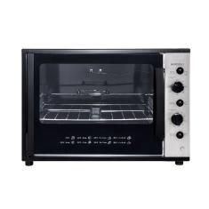 Forno Elétrico Bancada Com Espeto Giratório Preto 110V