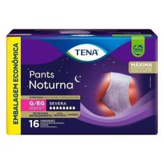 Roupa Íntima Tena Pants Noturna G/EG Adulto 16 Un - Tena