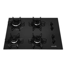 Cooktop Mueller 4 Bocas com Queimador Ultra Chama MCG114BG1